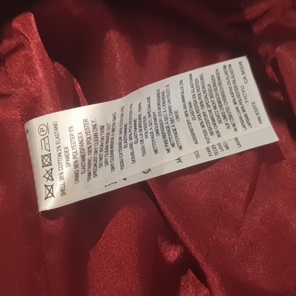 French Connection Size 14 Red Maroon Sequin Evening Dress - Picture 9 of 9